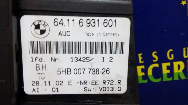 64116931601 Módulo de modos de calefacción/aire acondicionado  comprar en Reus
