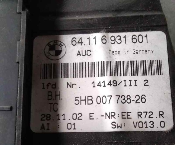 64116931601 BMW