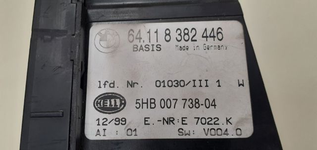 64118382446 BMW Unidad de control aire acondicionado  en stock Córdoba