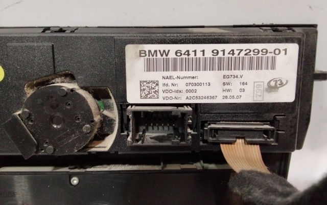 Elemento de control aire acondicionado BMW X1  SUV comprar en España
