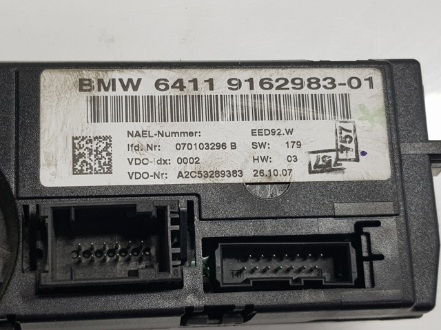 Unidad de control, calefacción/ventilacion BMW 1 E81, E87