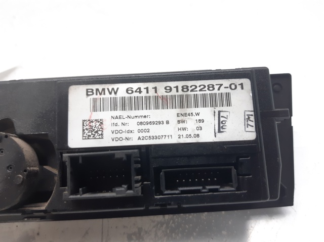 Unidad de control, calefacción/ventilacion BMW 1 E81, E87