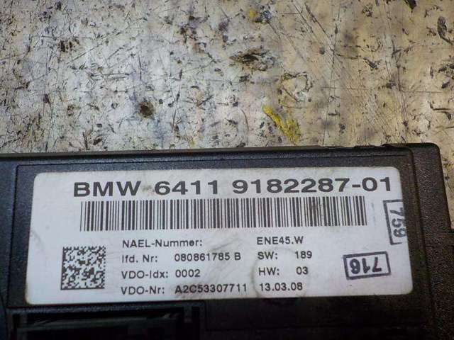 BMW 64119199260 Unidad de control aire acondicionado comprar Pamplona