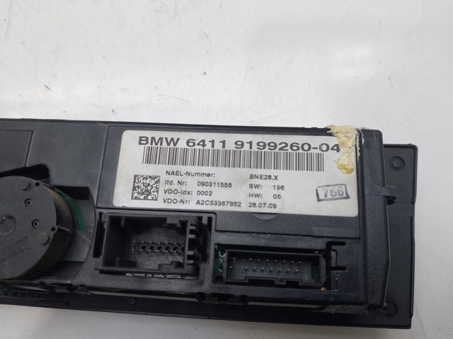 Unidad de control, calefacción/ventilacion BMW 1 E81, E87