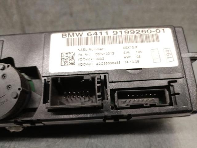 BMW 64119199260 Unidad de control aire acondicionado comprar Pamplona