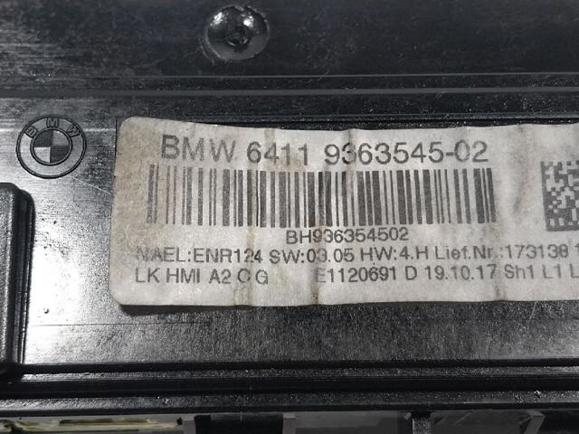 Unidad de control, calefacción/ventilacion BMW 1 F21