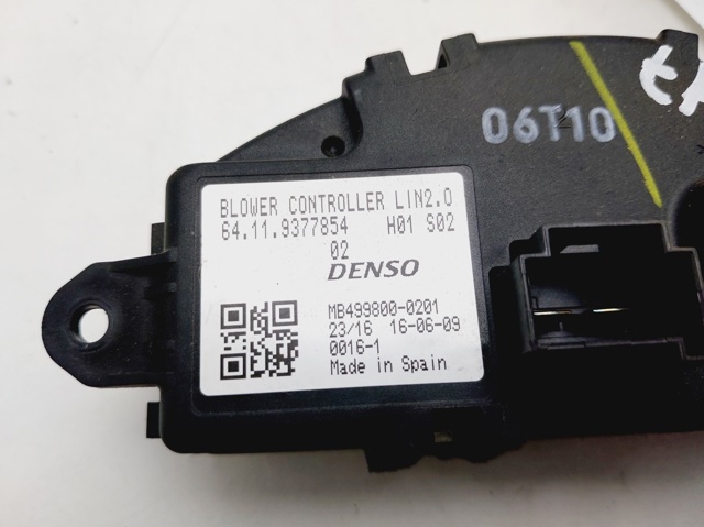 BMW 64119377854 Resistencia del ventilador del habitáculo  comprar en Murcia