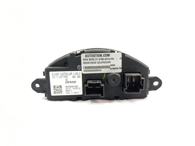 BMW 64119377854 Resistencia del ventilador del habitáculo  comprar en Murcia