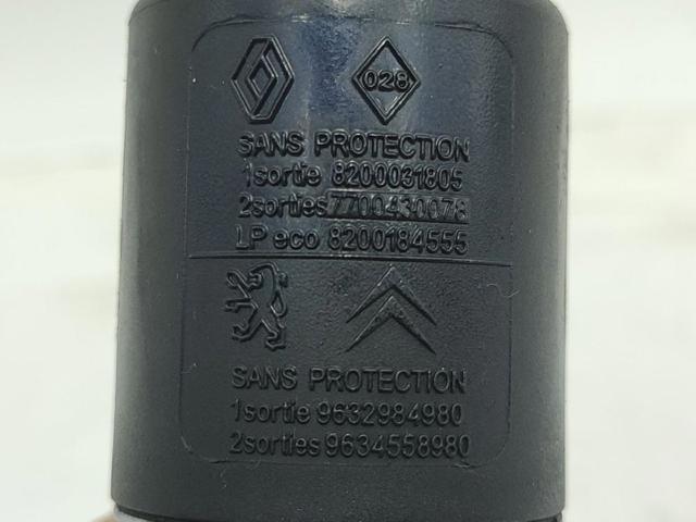 PEUGEOT 643498 Bomba de agua limpiaparabrisas, delantera comprar Barcelona