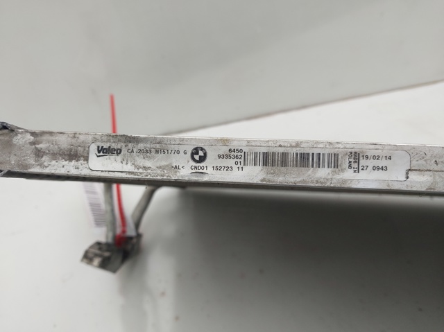 64506804722 BMW Condensador aire acondicionado  en stock Gandía