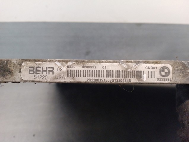 64509239992 BMW Condensador aire acondicionado  en stock Gandía