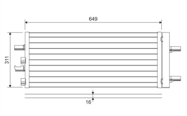 Condensador aire acondicionado MINI Cooper F55