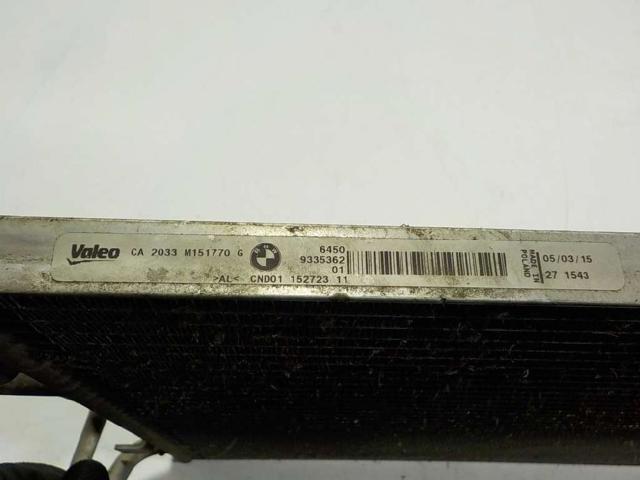 64509335362 BMW Condensador aire acondicionado  en stock Gandía