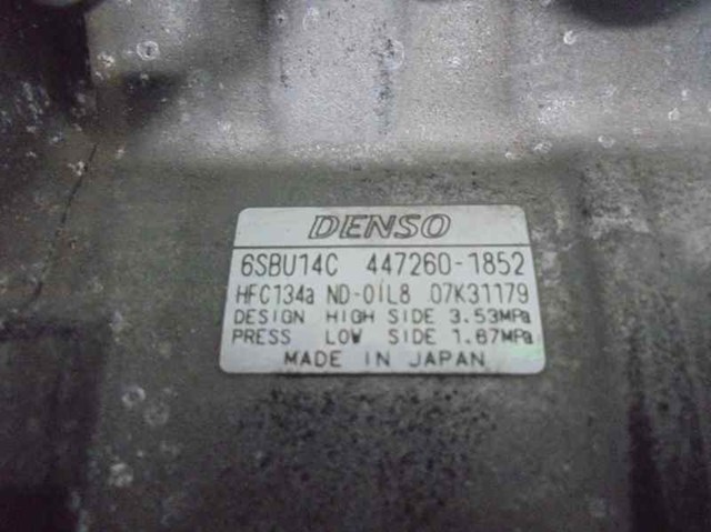 Compresor aire acondicionado para bmw 1 118 d n47d20c 64526987862