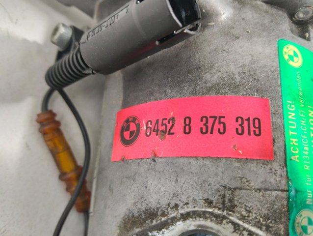 BMW 64528375319 Compresor de aire acondicionado  en stock Salamanca