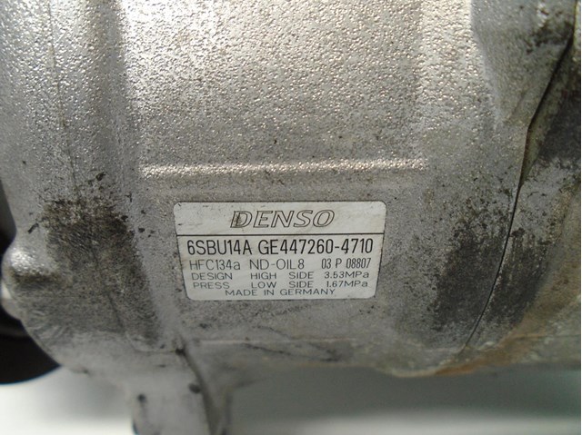Compresor aire acondicionado para bmw 1 116 d n47d16a 64529223694