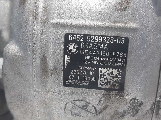 BMW 64529299328 Compresor de aire acondicionado  en stock Salamanca