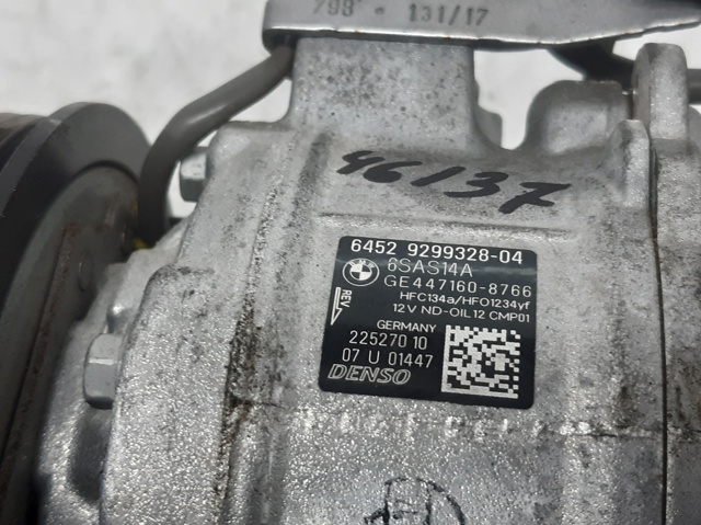 64529299328 BMW Compresor de aire acondicionado  en stock Huelva