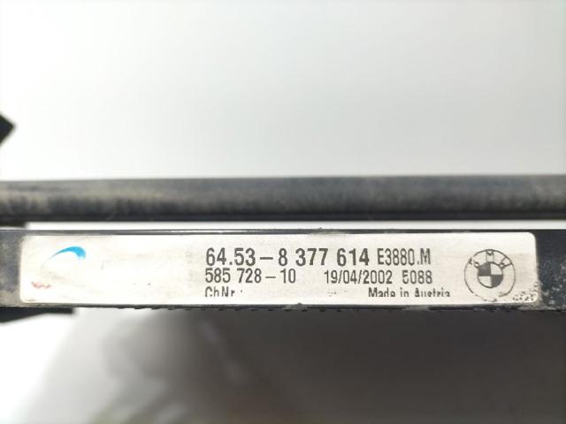 BMW 64538377614 Condensador aire acondicionado  en stock Terrassa