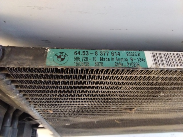 64538377614 BMW Condensador aire acondicionado comprar Bilbao