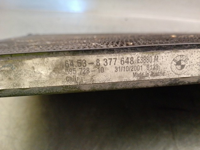 64538377648 Condensador aire acondicionado  en stock Castellón