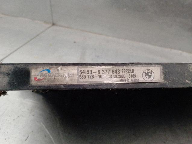 64538377648 BMW Condensador de aire acondicionado  comprar en Oviedo