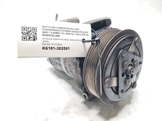 Compresores de aire acondicionado 6453EN PEUGEOT