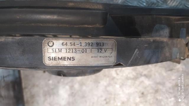 Rodete ventilador, aire acondicionado 64541392913 BMW