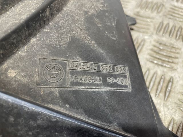 Difusor del radiador del aire acondicionado con ventilador y motor 64548372039 BMW
