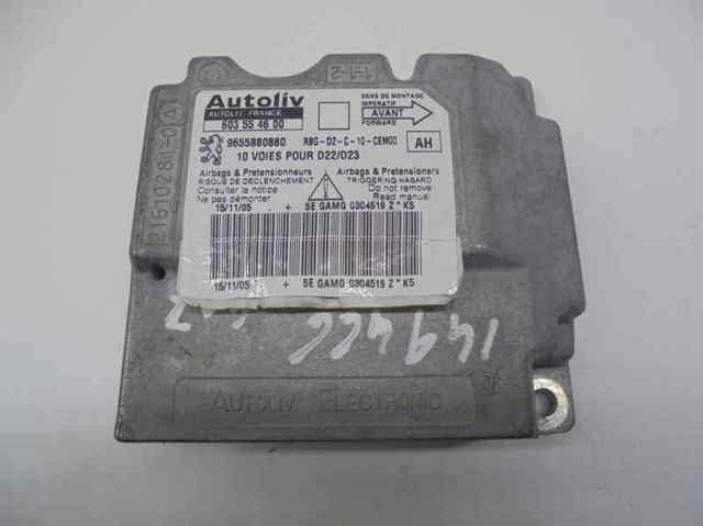 Procesador Del Modulo De Control De AIRBAG 6545HY Peugeot/Citroen