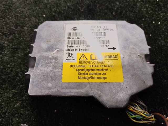 Procesador Del Modulo De Control De AIRBAG 65773451779 BMW/MINI