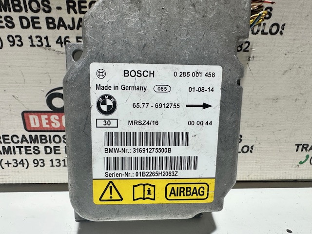 65776912755 BMW Módulo de control de airbag  en stock Gandía