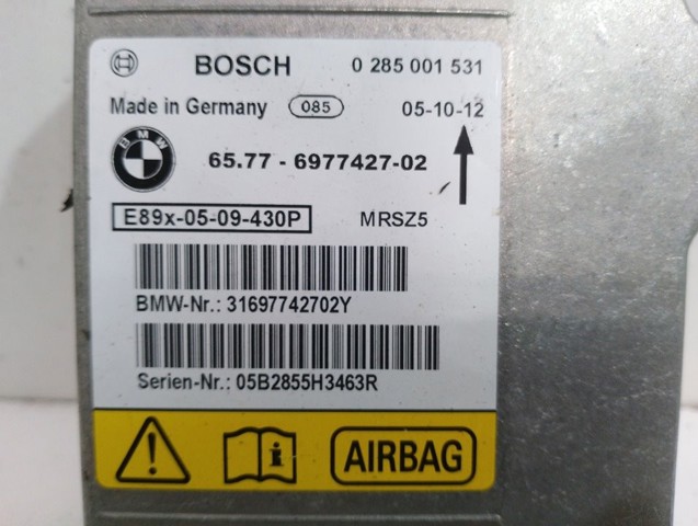 BMW 65779184432 Módulo de control de airbag  en stock Salamanca