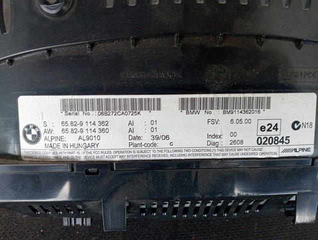 65829114362 BMW