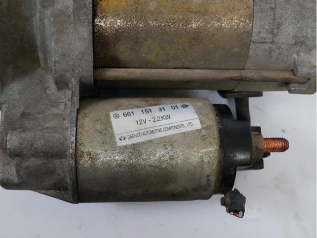 6611513101 SSANG YONG Motor de arranque  en stock Gandía