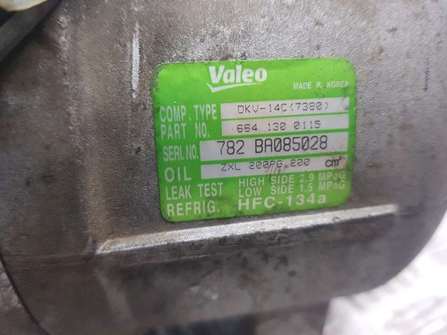 6641300115 SSANG YONG Compresor de aire acondicionado  disponible Vigo