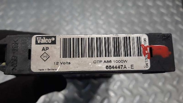 664447A Calentador eléctrico de aire para el sistema de calefacción del habitáculo  en stock Sabadell