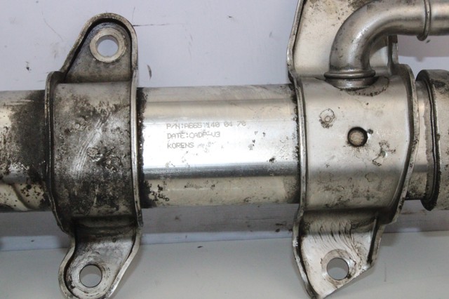 Enfriador EGR de recirculación de gases de escape 6651400470 Ssang Yong