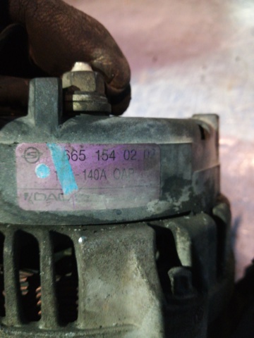 SSANG YONG 6651540202 Alternador  en stock Terrassa