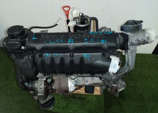Motor completo para mercedes-benz clase a (w168) (1997-2004) a 170 cdi (168.008) om668940 668940