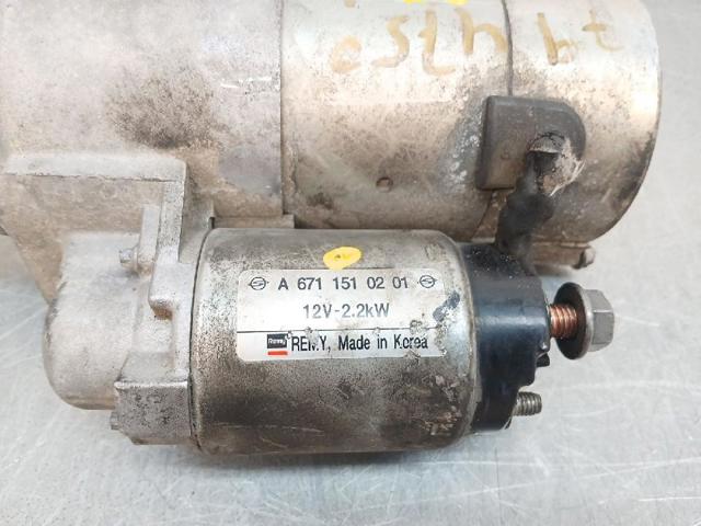 6711510301 SSANG YONG Motor de arranque  disponible Vigo