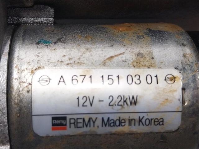 SSANG YONG 6711510301 Motor de arranque comprar Tarragona