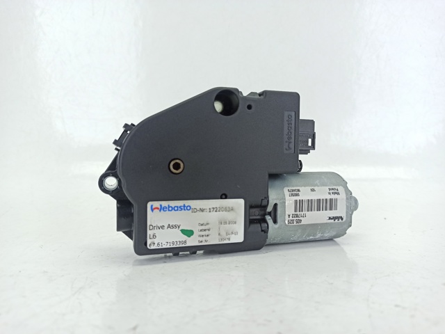 Techo Corredizo Motor 67617193398 BMW