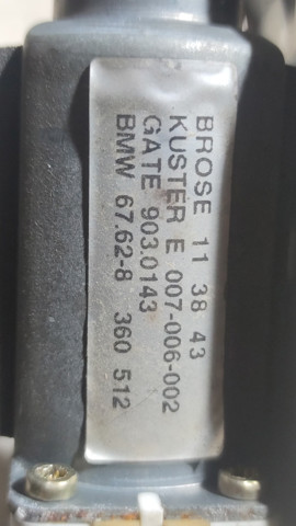 67628360512 BMW Motor del elevalunas de la puerta delantera derecha comprar Madrid