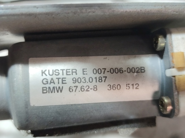 67628360512 Motor del elevalunas de la puerta delantera derecha  en stock Granada