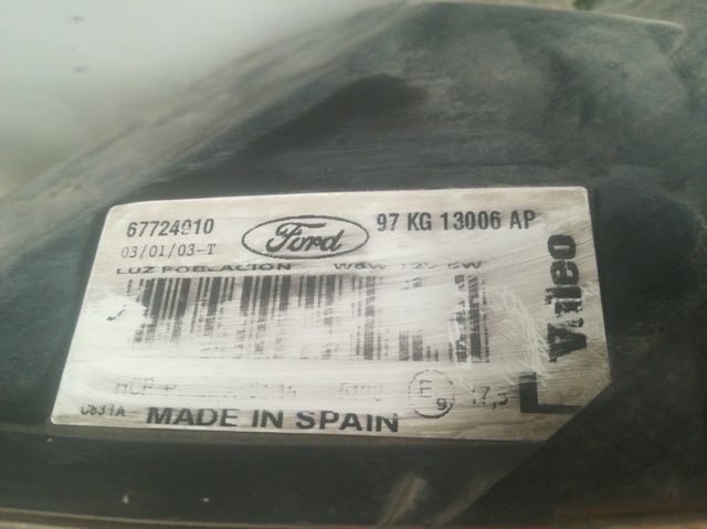 67724910 FORD Faro izquierdo comprar Bilbao