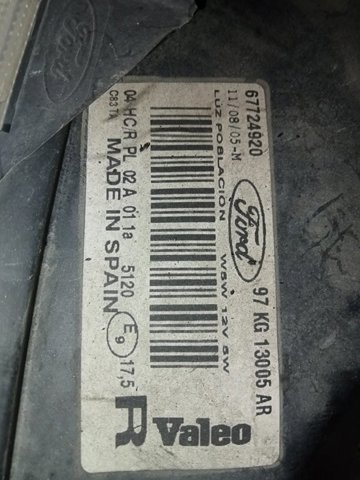 67724920 Faro derecho  en stock Sabadell
