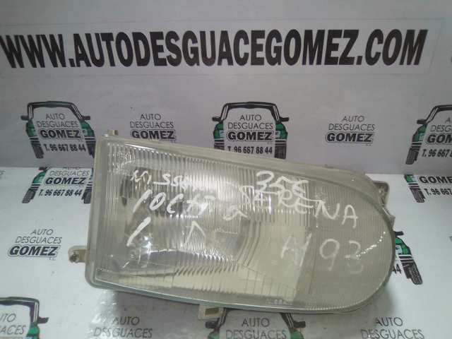 Precio del repuesto Faro delantero derecho Vanette  furgoneta