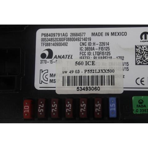 68409791AG CHRYSLER Módulo de confort comprar Alcalá