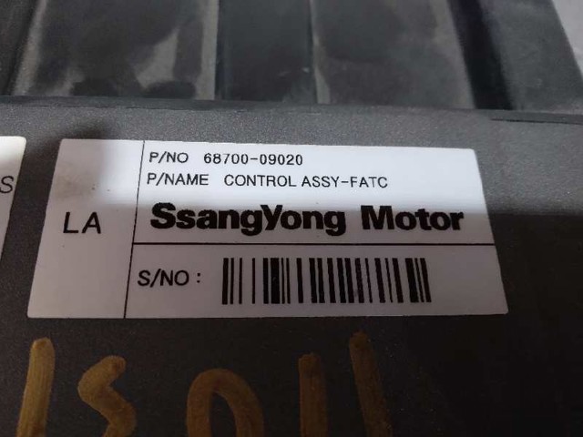 SSANG YONG 6870009020  en stock Valencia